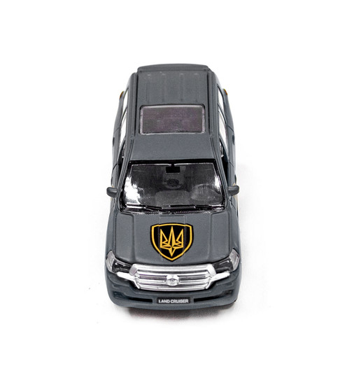 Автомодель серии Шевроны Героев - Toyota Land Сruiser - Рубеж"" - KM6010_8.jpg - № 8