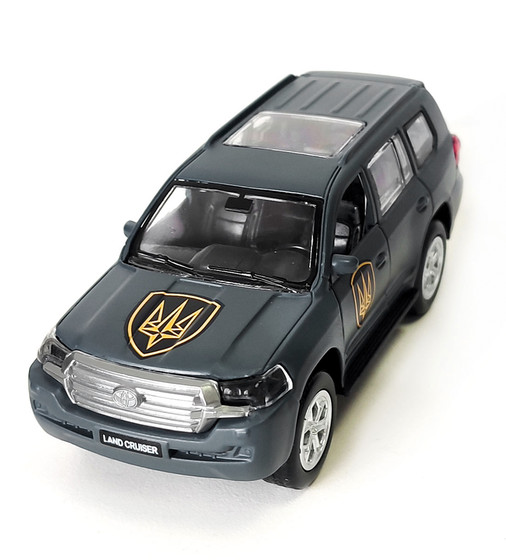 Автомодель серии Шевроны Героев - Toyota Land Сruiser - Рубеж"" - KM6010_1.jpg - № 1