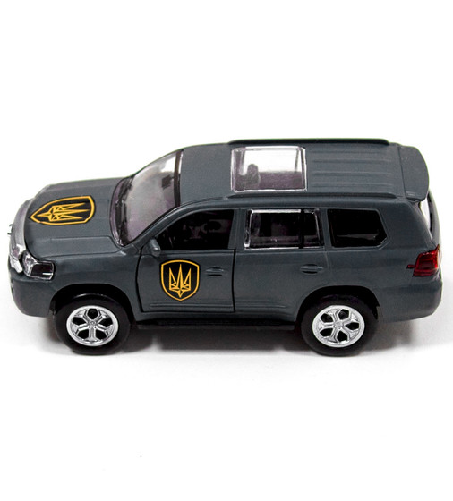 Автомодель серии Шевроны Героев - Toyota Land Сruiser - Рубеж"" - KM6010_2.jpg - № 2