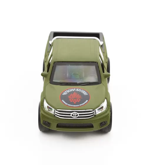 Автомодель серии Шевроны Героев - Toyota Hilux - Красная калина"" - KM6119_8.jpg - № 8