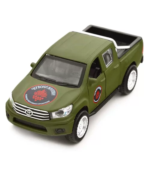 Автомодель серии Шевроны Героев - Toyota Hilux - Красная калина"" - KM6119_1.jpg - № 1