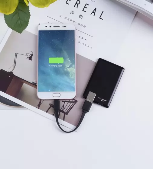 Портативная Батарея Xoopar - Power Card (Чёрная, 1300 Ма*Ч) - XP61057.21RV_5.jpg - № 5