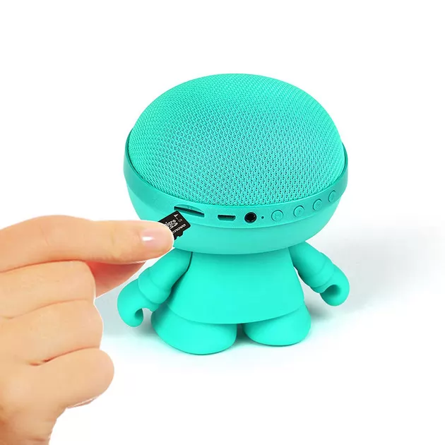 Акустика Xoopar - Xboy Glow (12 Cm, Мятная, Bluetooth, Стерео, С Муз. Mp3-Проигрывателем С Sd-Карт,