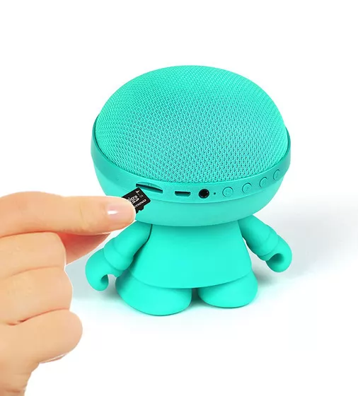 Акустика Xoopar - Xboy Glow (12 Cm, Мятная, Bluetooth, Стерео, С Муз. Mp3-Проигрывателем С Sd-Карт, - XBOY31007.30G_3.jpg - № 3