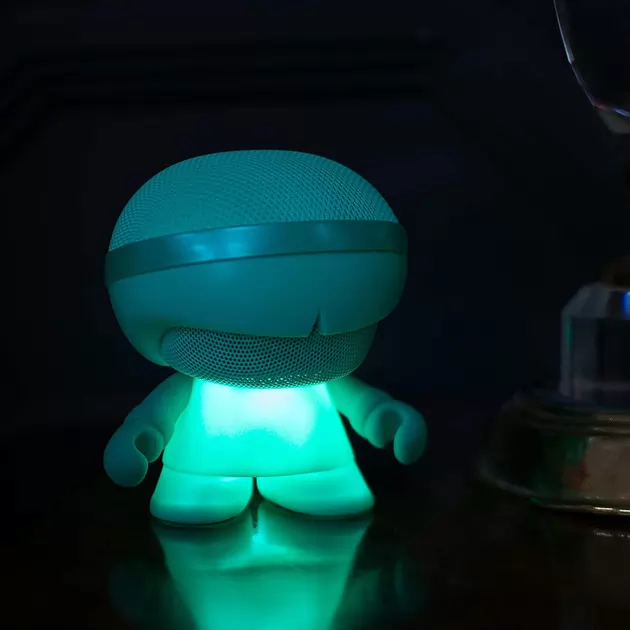 Акустика Xoopar - Xboy Glow (12 Cm, Мятная, Bluetooth, Стерео, С Муз. Mp3-Проигрывателем С Sd-Карт,