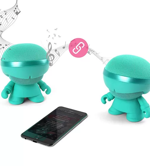 Акустика Xoopar - Xboy Glow (12 Cm, Мятная, Bluetooth, Стерео, С Муз. Mp3-Проигрывателем С Sd-Карт, - XBOY31007.30G_4.jpg - № 4