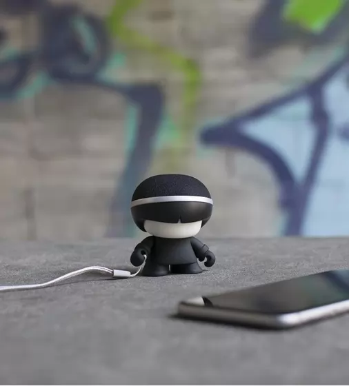 Акустика Xoopar - Mini Xboy (7,5 Cm, Чёрная, Bluetooth, Моно) - XBOY81001.21A_3.jpg - № 3