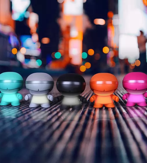 Акустика Xoopar - Xboy Glow (12 Cm, Чёрная, Bluetooth, Стерео, С  Mp3-Проигрывателем С Sd-Карты) - XBOY31007.21G_7.jpg - № 7