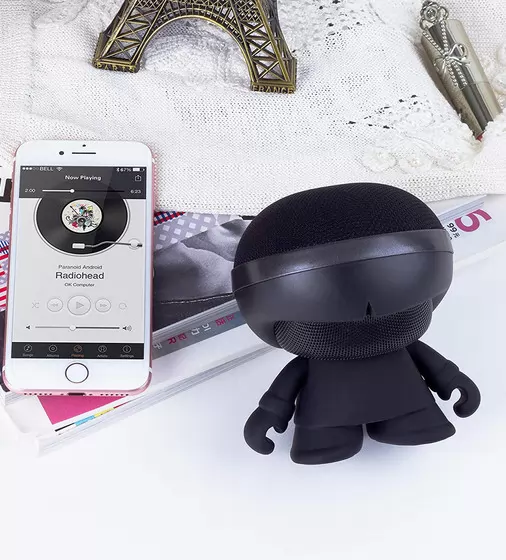Акустика Xoopar - Xboy Glow (12 Cm, Чёрная, Bluetooth, Стерео, С  Mp3-Проигрывателем С Sd-Карты) - XBOY31007.21G_4.jpg - № 4