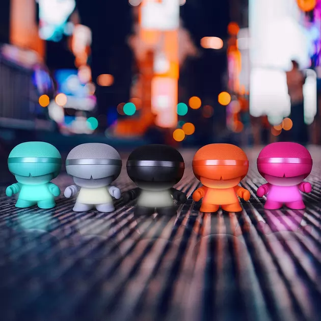 Акустика Xoopar - Xboy Glow (12 Cm, Чёрная, Bluetooth, Стерео, С  Mp3-Проигрывателем С Sd-Карты)