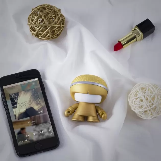 Акустика Xoopar - Mini Xboy (7,5 Cm, Золотая, Bluetooth, Моно)