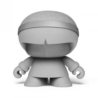 Акустика Xoopar - Xboy Glow (12 Cm, Серая, Bluetooth, Стерео, С Mp3-Проигрывателем С Sd-Карты)