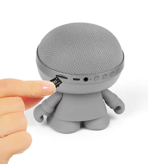 Акустика Xoopar - Xboy Glow (12 Cm, Серая, Bluetooth, Стерео, С Mp3-Проигрывателем С Sd-Карты) - XBOY31007.22G_4.jpg - № 4