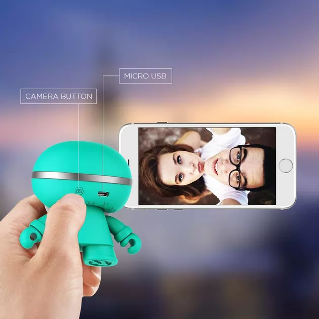 Акустика Xoopar - Mini Xboy (7,5 Cm, Мятная, Bluetooth, Моно)
