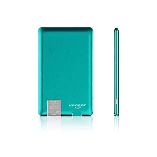 Портативная Батарея Xoopar - Power Card (Мятная, 1300 Ма*Ч)