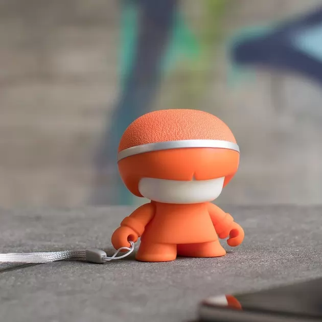 Акустика Xoopar - Mini Xboy (7,5 Cm, Оранжевая, Bluetooth, Моно)