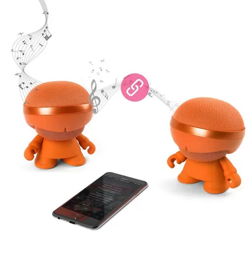 Акустика Xoopar - Xboy Glow (12 Cm, Оранжевая, Bluetooth, Стерео, С Mp3-Проигрывателем С Sd-Карты) - XBOY31007.20G_3.jpg - № 3