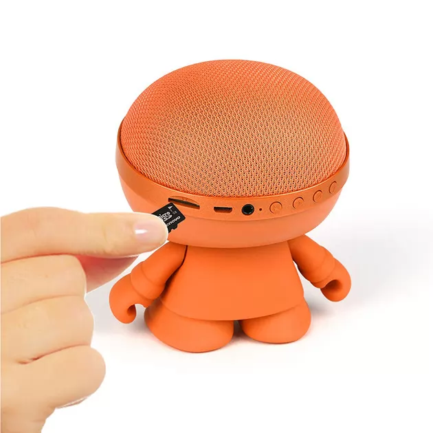 Акустика Xoopar - Xboy Glow (12 Cm, Оранжевая, Bluetooth, Стерео, С Mp3-Проигрывателем С Sd-Карты)