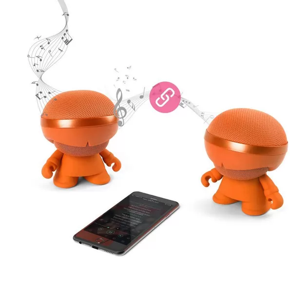 Акустика Xoopar - Xboy Glow (12 Cm, Оранжевая, Bluetooth, Стерео, С Mp3-Проигрывателем С Sd-Карты)