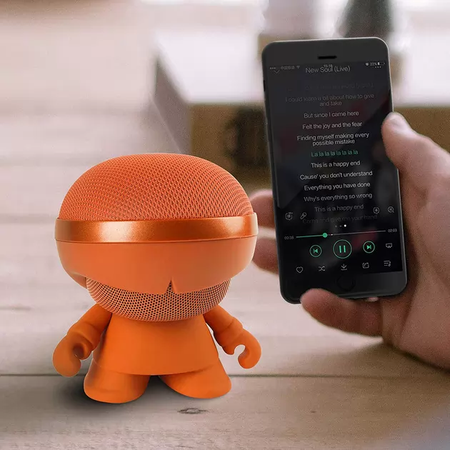 Акустика Xoopar - Xboy Glow (12 Cm, Оранжевая, Bluetooth, Стерео, С Mp3-Проигрывателем С Sd-Карты)