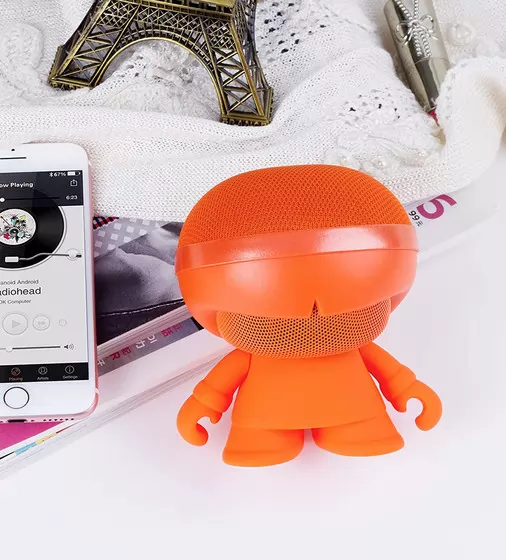Акустика Xoopar - Xboy Glow (12 Cm, Оранжевая, Bluetooth, Стерео, С Mp3-Проигрывателем С Sd-Карты) - XBOY31007.20G_5.jpg - № 5