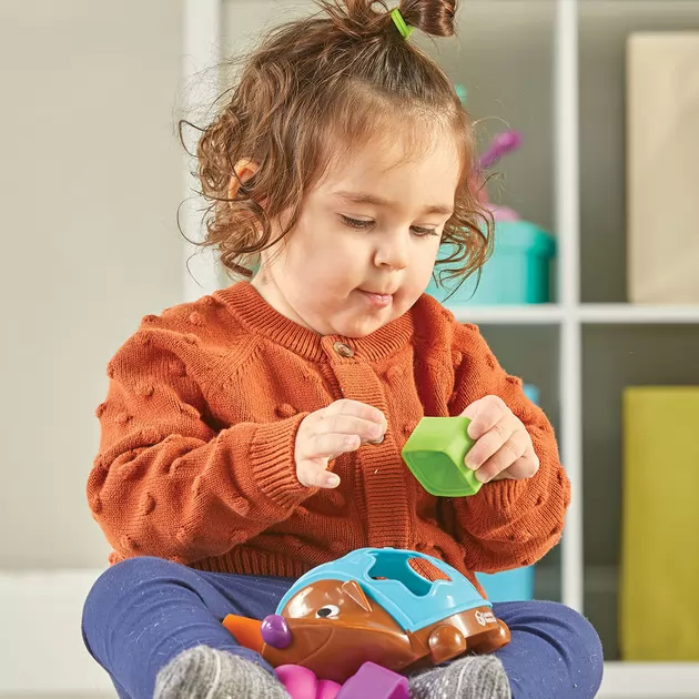 Обучающий игровой набор Learning Resources - Pop-IT Сортер Ежик