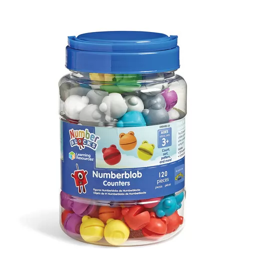 Игровой набор для обучения счету Learning Resources серии Numberblocks" - Веселые жабки Numberblobs" - HM94490-UK_1.jpg - № 1
