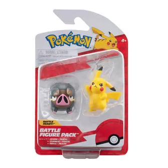 Набор игровых фигурок Pokemon W17 - Пикачу и Лечонк