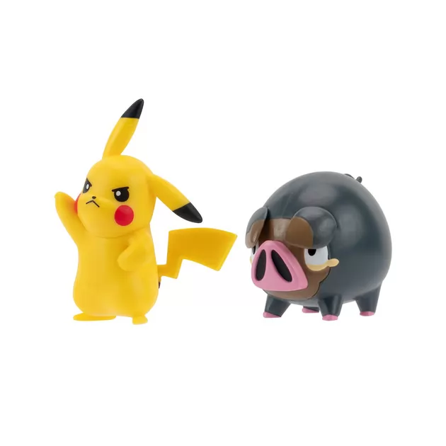 Набор игровых фигурок Pokemon W17 - Пикачу и Лечонк