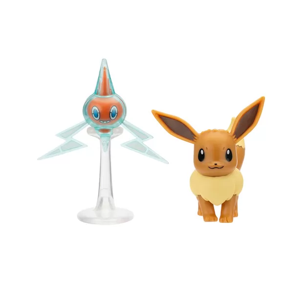 Набор игровых фигурок Pokemon W17 - Иви и Ротом