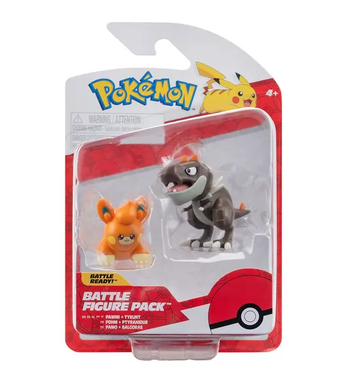 Набор игровых фигурок Pokemon W17 - Тайрант и Павми - PKW3572_1.jpg - № 1
