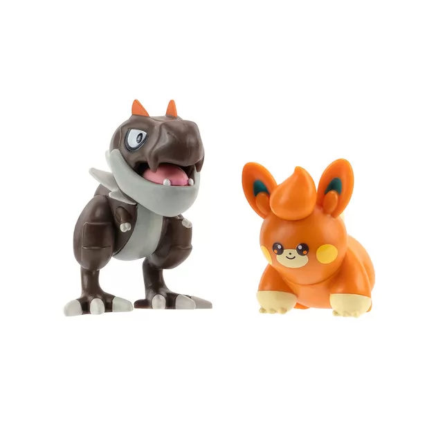 Набор игровых фигурок Pokemon W17 - Тайрант и Павми