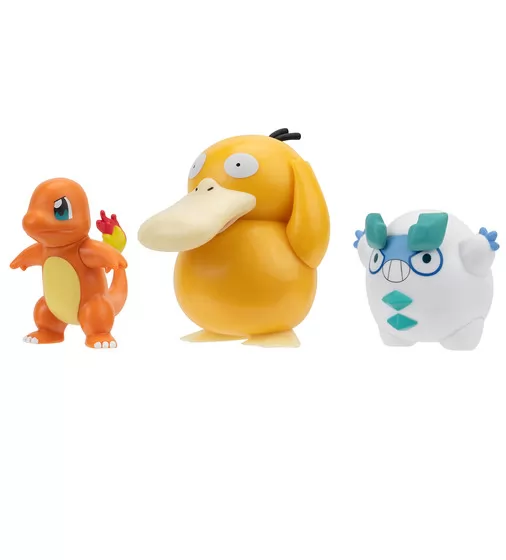 Набор игровых фигурок Pokemon W19 - Чармандер, Галарский Дарумака, Псайдак - PKW3598_3.jpg - № 3