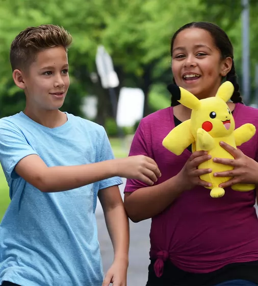 Интерактивная мягкая игрушка Pokemon - Пикачу (25 cm.) - PKW4185_7.jpg - № 7