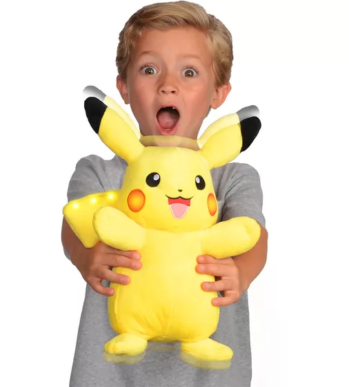 Интерактивная мягкая игрушка Pokemon - Пикачу (25 cm.) - PKW4185_6.jpg - № 6
