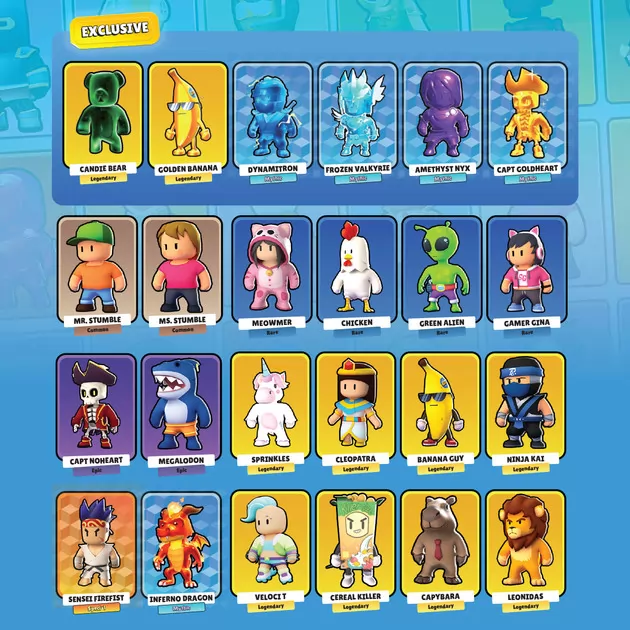 Коллекционная фигурка-сюрприз Stumble Guys (6 cm)