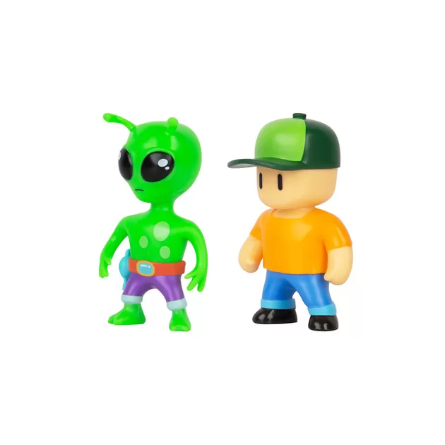 Набор коллекционных фигурок Stumble Guys - Мистер Стамбл и Пришелец