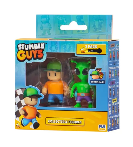Набор коллекционных фигурок Stumble Guys - Мистер Стамбл и Пришелец - SG2015-1_1.jpg - № 1