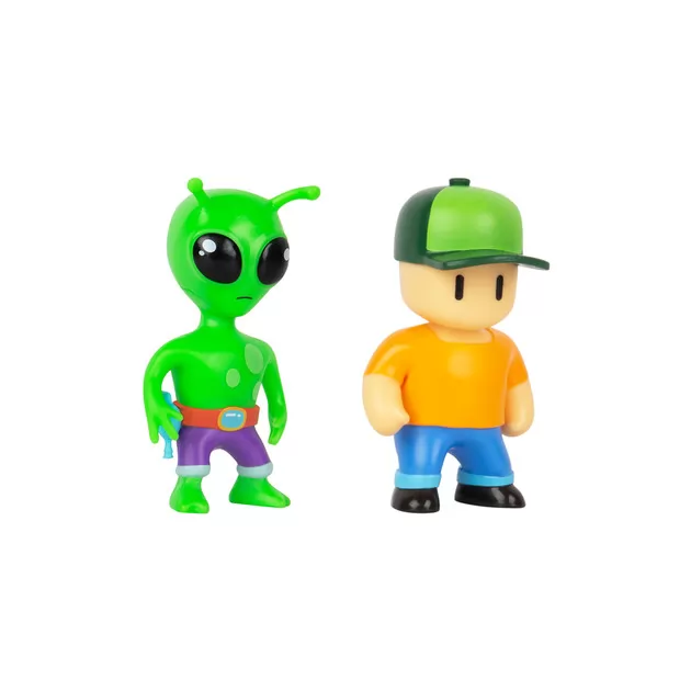Набор коллекционных фигурок Stumble Guys - Мистер Стамбл и Пришелец
