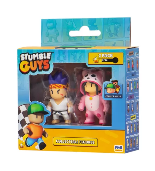 Набор коллекционных фигурок Stumble Guys - Сэнсэй Фаерфист и Мяумер - SG2015-3_1.jpg - № 1