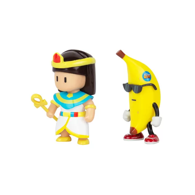 Набор коллекционных фигурок Stumble Guys - Клеопатра и Банан