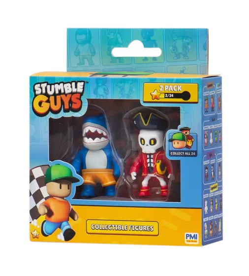 Набор коллекционных фигурок Stumble Guys - Мегалодон и Капитан Нохарт - SG2015-6_1.jpg - № 1