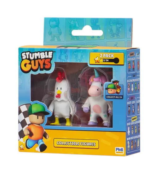 Набор коллекционных фигурок Stumble Guys - Цыпленок и Спринклс - SG2015-8_1.jpg - № 1