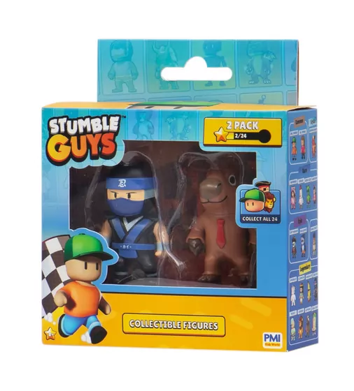 Набор коллекционных фигурок Stumble Guys - Ниндзя Кай и Капибара - SG2015-9_1.jpg - № 1