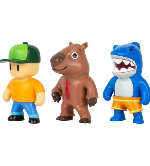 Набор коллекц. фигурок Stumble Guys - Мегалодон, Мистер Стамбл, Капибара - SG2020-1_2.jpg - № 2