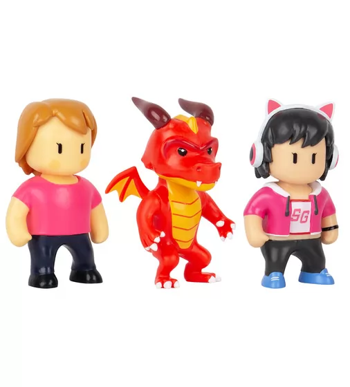 Набор коллекц. фигурок Stumble Guys - Оператор Джина, Дракон Инферно, Мисс Стамбл - SG2020-3_3.jpg - № 3