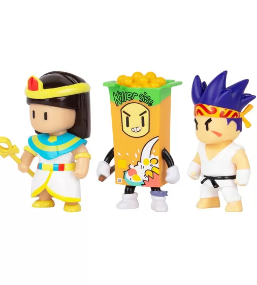 Набор коллекц. фигурок Stumble Guys - Сэнсэй Фаерфист, Клеопатра, Киллер - SG2020-4_2.jpg - № 2