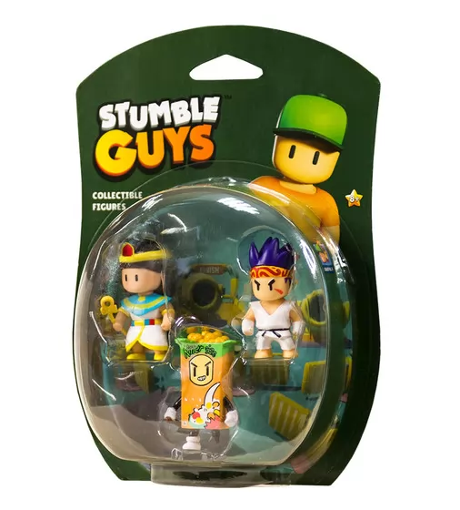 Набор коллекц. фигурок Stumble Guys - Сэнсэй Фаерфист, Клеопатра, Киллер - SG2020-4_1.jpg - № 1