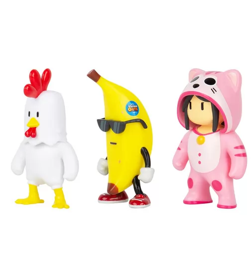 Набор коллекц. фигурок Stumble Guys - Цыпленок, Банан, Мяумер - SG2020-6_2.jpg - № 2