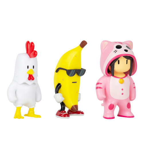 Набор коллекц. фигурок Stumble Guys - Цыпленок, Банан, Мяумер - SG2020-6_3.jpg - № 3